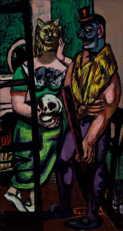 Maskarada autorstwa Max Beckmann