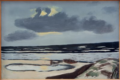 Morska plaża autorstwa Max Beckmann