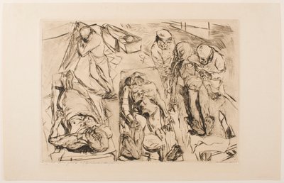 Kostnica autorstwa Max Beckmann