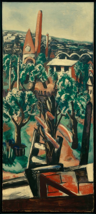 Nowy budynek autorstwa Max Beckmann
