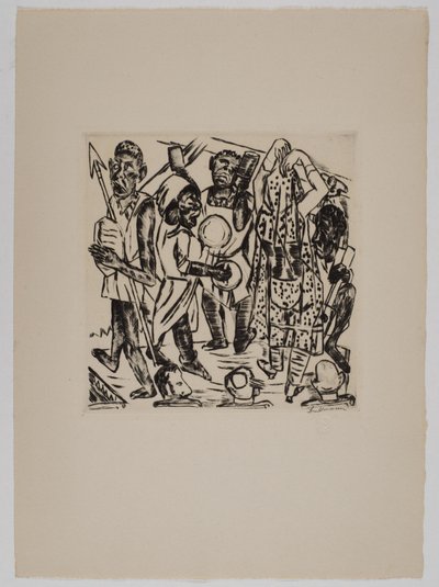 „Czarny taniec” autorstwa Max Beckmann