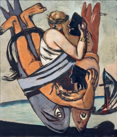 Podróż na ryby autorstwa Max Beckmann