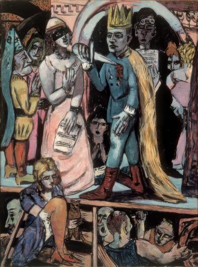 aktor autorstwa Max Beckmann