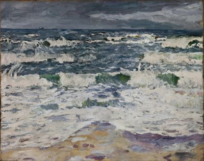 Pejzaż morski, ok. 1907 (olej na płótnie) autorstwa Max Beckmann