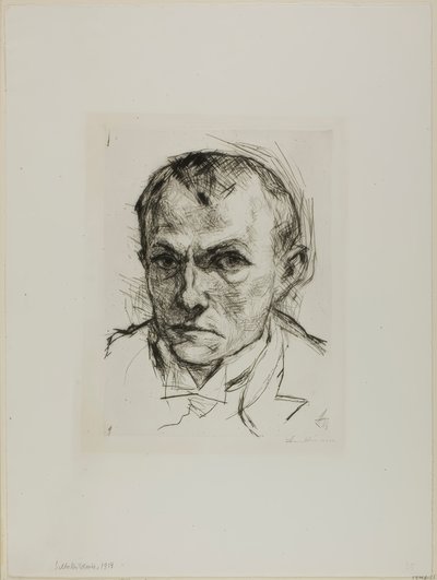 Autoportret autorstwa Max Beckmann