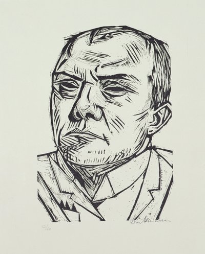 Autoportret autorstwa Max Beckmann