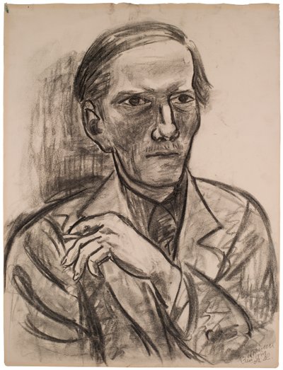 Szkic do „Portretu Freda Conwaya” autorstwa Max Beckmann