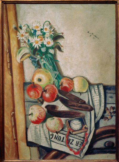 Martwa natura ze stokrotkami autorstwa Max Beckmann