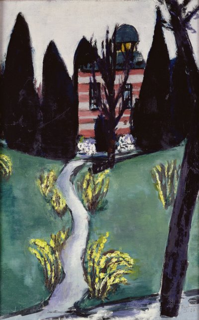 Kaplica Stourdza w Baden-Baden autorstwa Max Beckmann