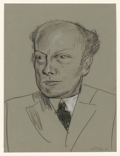 Analiza portretu Gottlieba Friedricha Rebera (głowa) autorstwa Max Beckmann