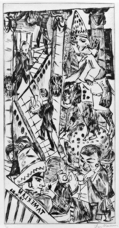Tamerlan autorstwa Max Beckmann