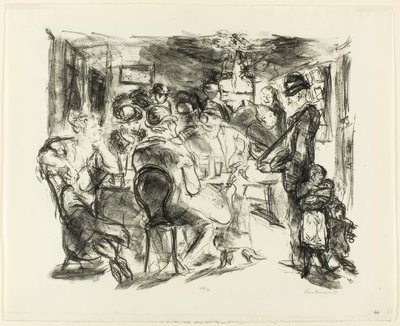 Tawerna autorstwa Max Beckmann