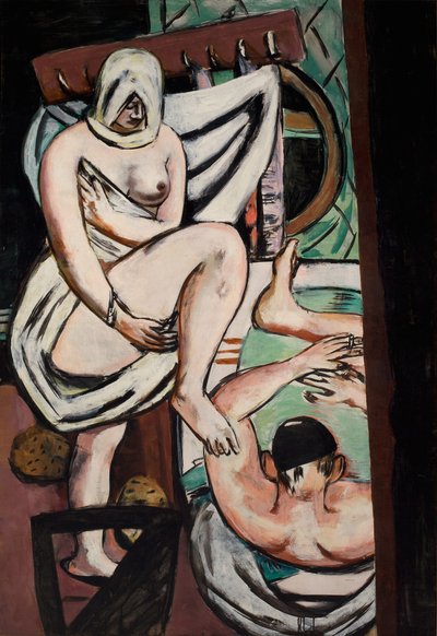 Kąpiel autorstwa Max Beckmann