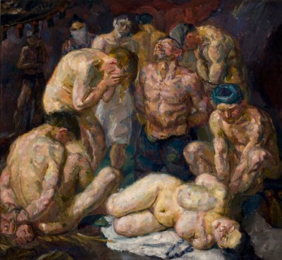 Więźniowie autorstwa Max Beckmann