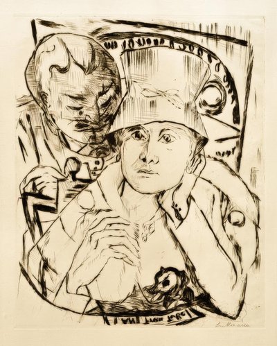 Loża Teatralna autorstwa Max Beckmann