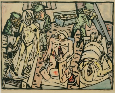 Totenhaus autorstwa Max Beckmann