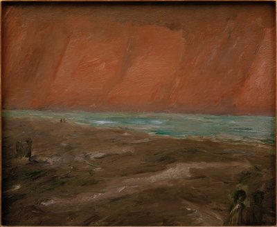 Ponury wieczór nad morzem autorstwa Max Beckmann