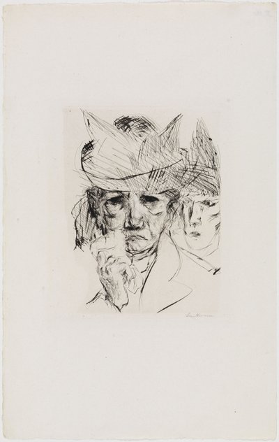 Płacząca kobieta autorstwa Max Beckmann