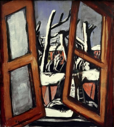 Krajobraz zimowy autorstwa Max Beckmann
