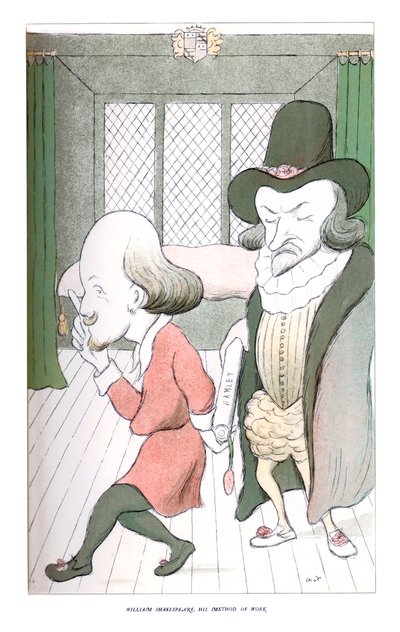 William Shakespeare, Jego metoda pracy, 1904. autorstwa Henry Maximilian Beerbohm
