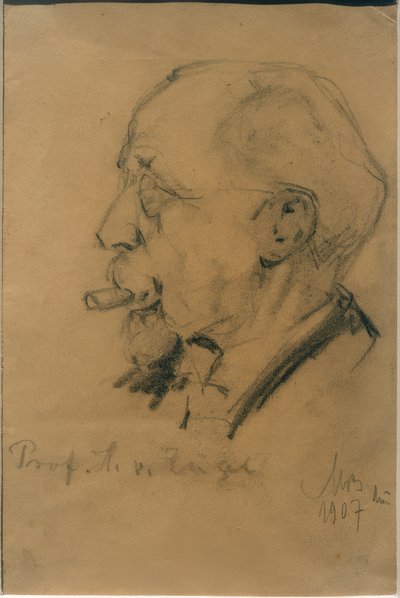 Portret Heinricha von Rein autorstwa Max Bergmann