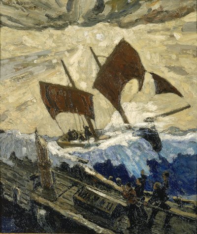 Incydent na kanale La Manche autorstwa Max Bohm