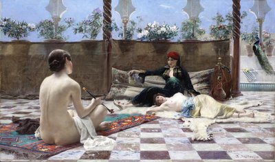 Turczynki - Peinture de Ferdinand Max Bredt (1860-1921) - 1893 - Olej na płótnie - 60,5x100,5 - Kolekcja prywatna autorstwa Max Ferdinand Bredt