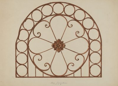 Grill łukowy, 1938. autorstwa Max Fernekes