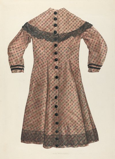 Sukienka dla dziewczynki Challis, ok. 1900 r. 1937. autorstwa Max Fernekes