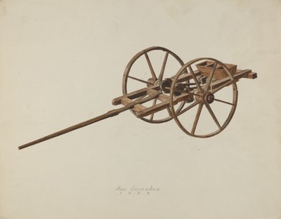 Model sadzarki do ziemniaków, 1938. autorstwa Max Fernekes