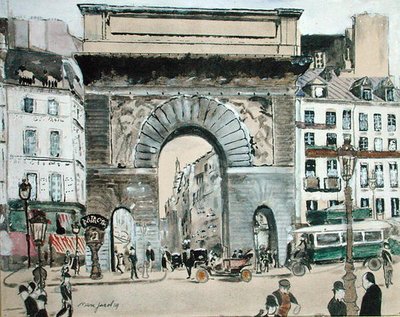 Porte St.Denis autorstwa Max Jacob