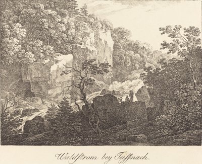 Waldstrom bey Teissnach autorstwa Max Joseph Wagenbauer