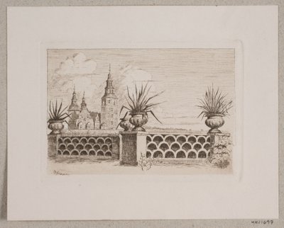 Widok z Ogrodu Botanicznego autorstwa Max Kleinsorg