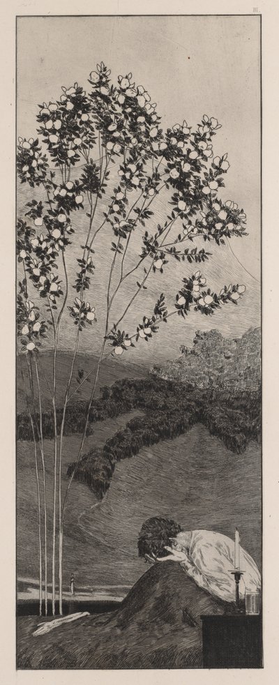 Rękawiczka: pragnienia, 1880. autorstwa Max Klinger