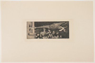 Uprowadzenie, 1881 autorstwa Max Klinger