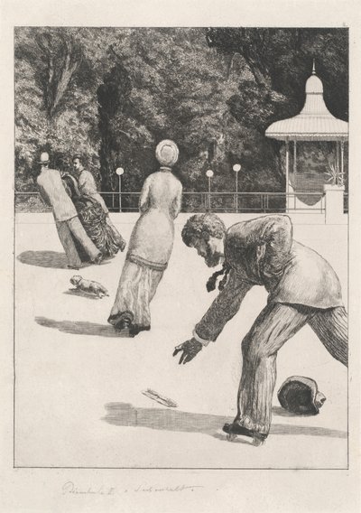 akcja autorstwa Max Klinger