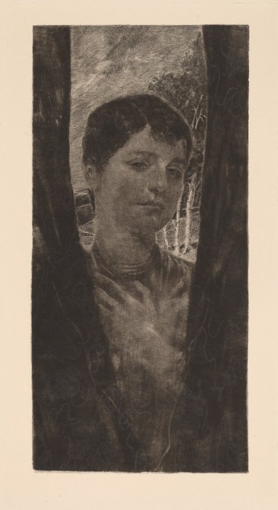 Pamięć Pamięć, 1892-1893. autorstwa Max Klinger