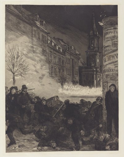 Märztage II (Dni Marcowe II) autorstwa Max Klinger
