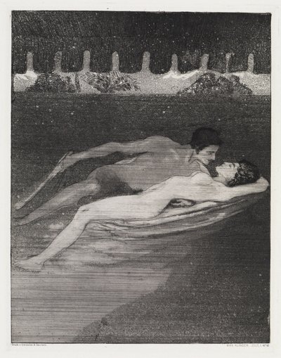 Noc (Namiot, Opus XIV, część 1, nr 12) autorstwa Max Klinger