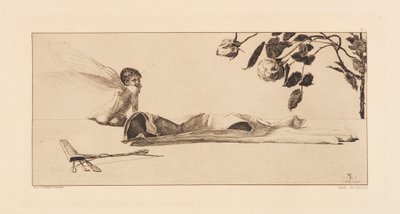 Opus VI, z Parafrazy o znalezieniu rękawicy, 1881. autorstwa Max Klinger