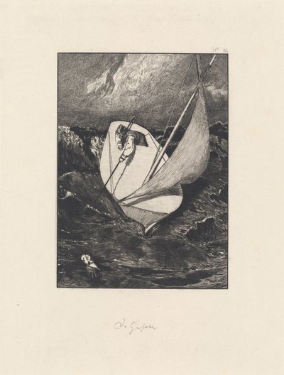 Ratunek ratunkowy, 18781880. autorstwa Max Klinger