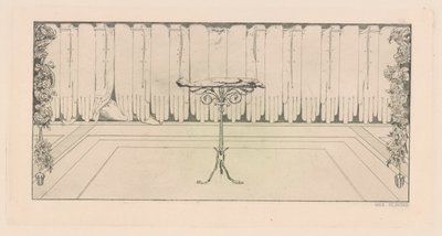 Rest (Repose), z serii A Glove autorstwa Max Klinger
