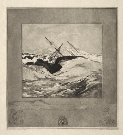 Vom Tode I, (Opus II, 1889) nr. 3 autorstwa Max Klinger
