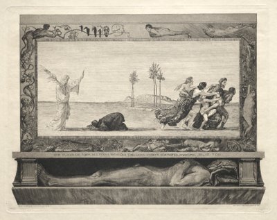 Oto Tode I, Opus I, 1889 nr. 10. autorstwa Max Klinger