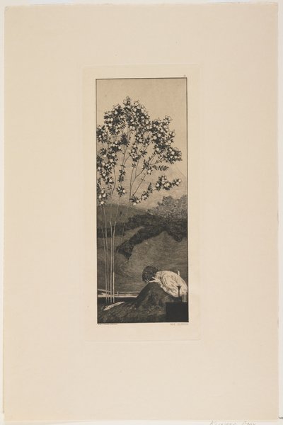 Tęsknoty, 1881 autorstwa Max Klinger