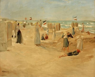 Am Strand von Noordwijk autorstwa Max Liebermann