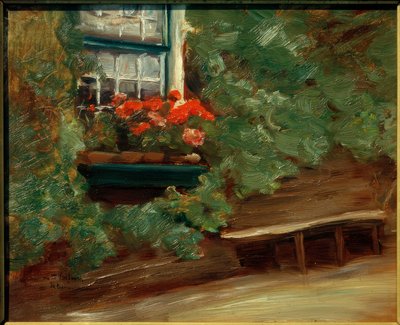 Widok holenderskiej farmy autorstwa Max Liebermann