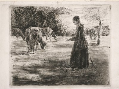 Na pastwisku (koło Delden w Holandii) autorstwa Max Liebermann