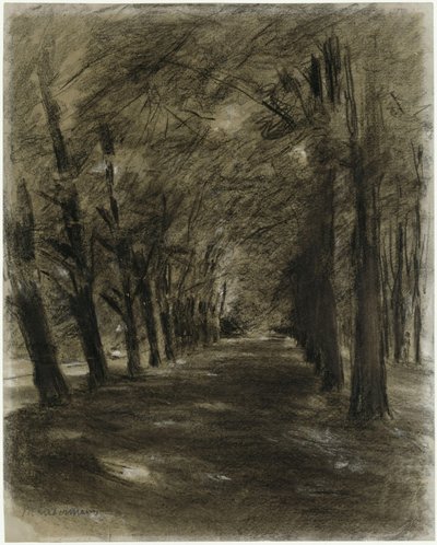 Baumallee autorstwa Max Liebermann