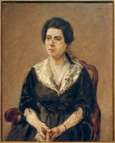 Portret pani Julie Elias z domu Levi autorstwa Max Liebermann